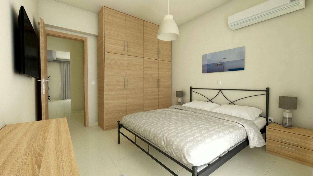 Luxury - Comfy Center Rodos Apartment Asgourou Ngoại thất bức ảnh